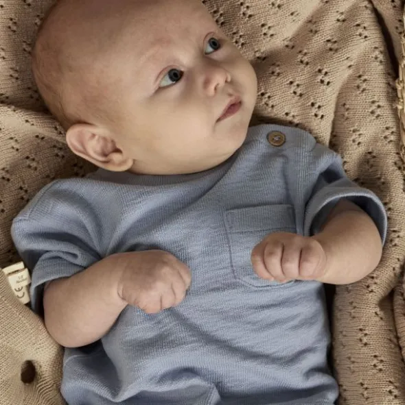 Lil' Atelier Sweatshirt - Dusty Blue - Maat 56