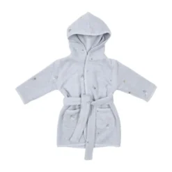 Little Dutch Badjas Geborduurd - Maat 98/104 - Blue