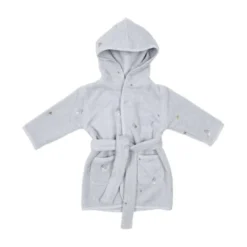 Little Dutch Badjas Geborduurd - Maat 74/80 - Blue