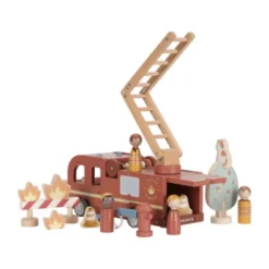 Little Dutch Brandweerwagen Met Pegdolls