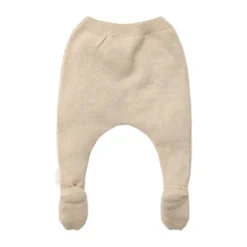 Little Dutch Gebreide Broek - Soft Beige Melee - 44