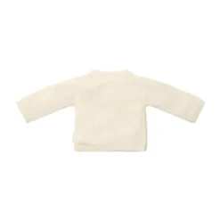 Little Dutch Gebreid Overslag Vestje - Maat 44 - Off White