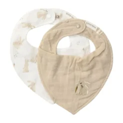 Little Dutch Pure Bandana Slab - Set van 2 - Sage