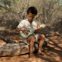 Little Dutch Safari Friends Houten Gitaar - Groen