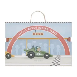 Little Dutch Speelkoffer Racebaan - Hout