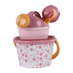 Little Dutch Strandset - Pink Flowers - 5-delig