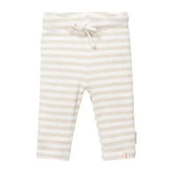Little Dutch Stripe Broekje - Mt. 50 – Zand/Wit