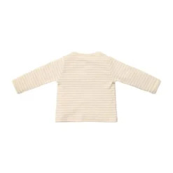 Little Dutch Stripe Lange Mouw T-Shirt - Maat 44 - Soft Beige