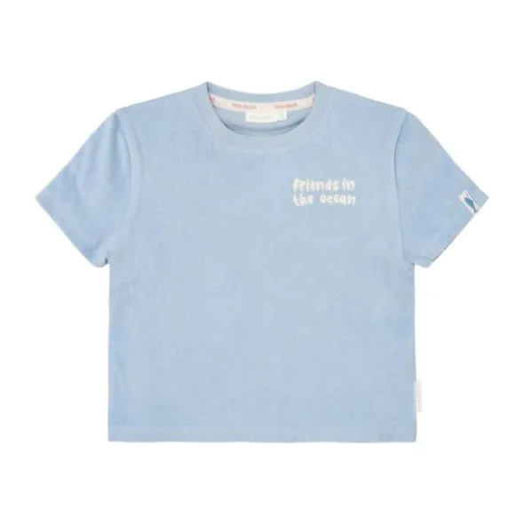Little Dutch T-shirt en Short - Ocean World Blue - Maat 62/68