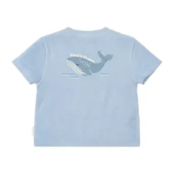 Little Dutch T-shirt en Short - Ocean World Blue - Maat 62/68