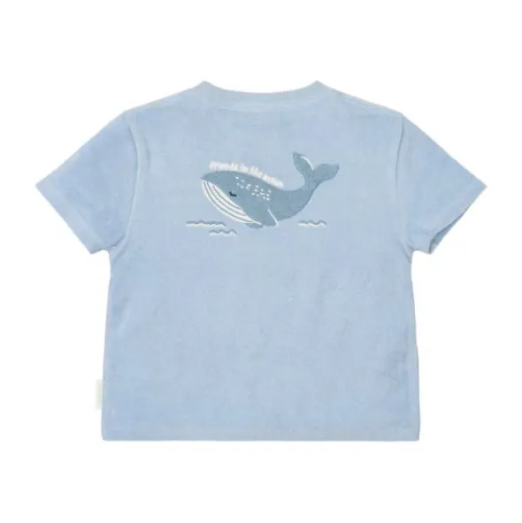 Little Dutch T-shirt en Short - Ocean World Blue - Maat 62/68
