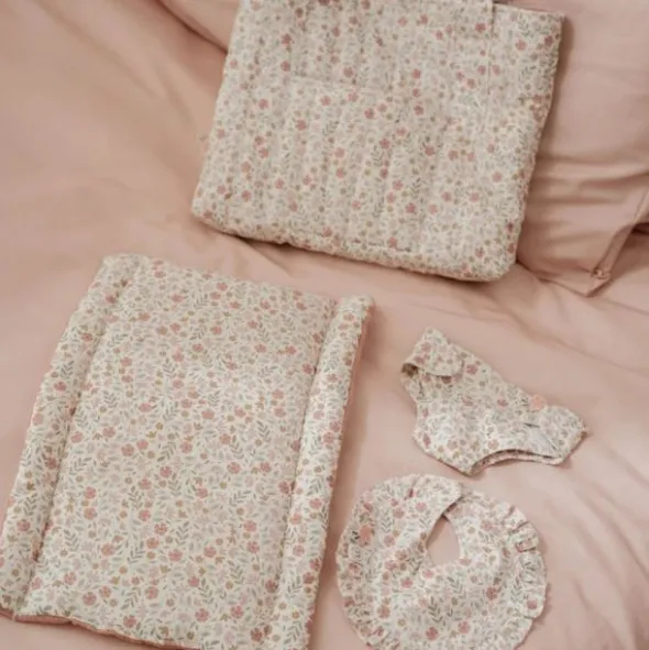 Little Dutch Verzorgingstas - Flowers & Butterflies - Roze