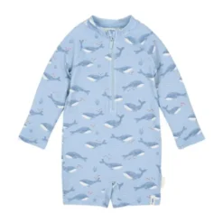 Little Dutch Zwempak Lange Mouwen - Ocean Splash - 62/68