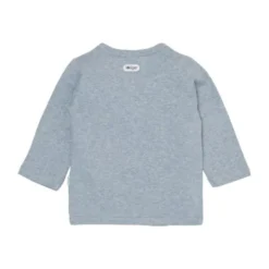 Lodger Melange Overslag Shirt - Maat 56 - Blue Fogg