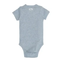 Lodger Melange Romper Korte Mouw - Maat 62 - Blue Fogg