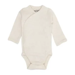 Lodger Melange Romper Lange Mouw - Maat 68 - Birch