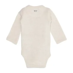 Lodger Melange Romper Lange Mouw - Maat 68 - Birch