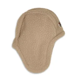 Lodger Muts Teddy Fleece - Beige - 3-6M