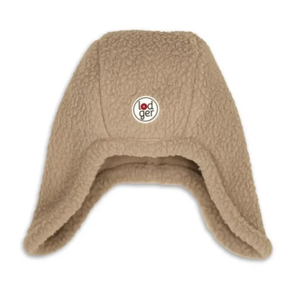 Lodger Muts Teddy Fleece - Beige - 3-6M
