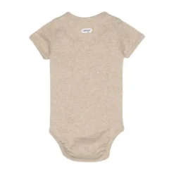Lodger Overslagromper Korte Mouw - Maat 56 - Melange Beige