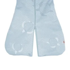Lodger Slaapzak Hopper Met Afristbare Mouwen - Maat 86/98 - Matcha Blue Fogg