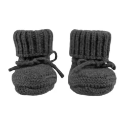 Lodger Slofjes - Merino Wool - Pigeon - 0-6M