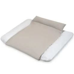 Loop Comfy Hoes voor Waskussen - Waffelpiqué - Seashell - 85x75 cm