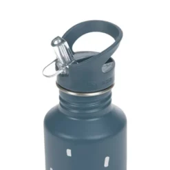 Lässig Drinkfles - Stainless Steel - Happy Prints - Midnight Blue