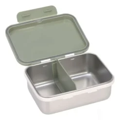 Lässig Happy Prints Lunchbox Light Olive Roestvrijstaal