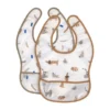 Lässig Little Mateys Slabbetjes Royal Blue 6-24 Mnd 2 Stuks
