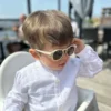 Maesy Zonnebril - Bowi - 1 t/m 3 jaar - Beige Ecru
