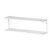 Manis-h Regaal 2-Legplanken – 90 cm – Wit