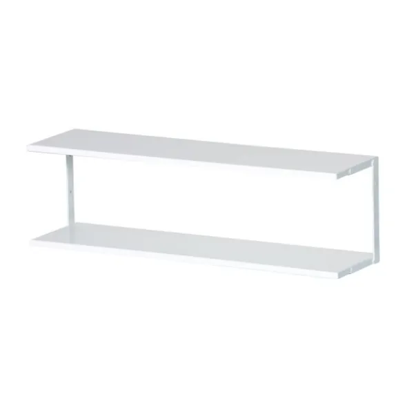 Manis-h Regaal 2-Legplanken – 90 cm – Wit