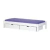Manis-h Ull Combinatiebed Incl. Lades - 90 x 160 cm - Snow White