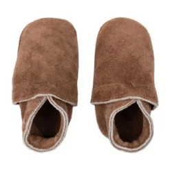 Mavies Uni Babyslofjes Suede - XS / 17 - Dark Brown
