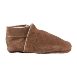 Mavies Uni Babyslofjes Suede - XS / 17 - Dark Brown