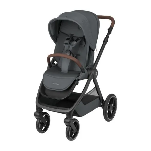 Maxi-Cosi Oxford+ Kinderwagen 4-in-1 - Twillic Graphite | Maxi-Cosi Pebble S Autostoeltje | FamilyFix S