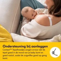 Medela Contact Tepelhoedjes Incl Bewaardoos Mt. S