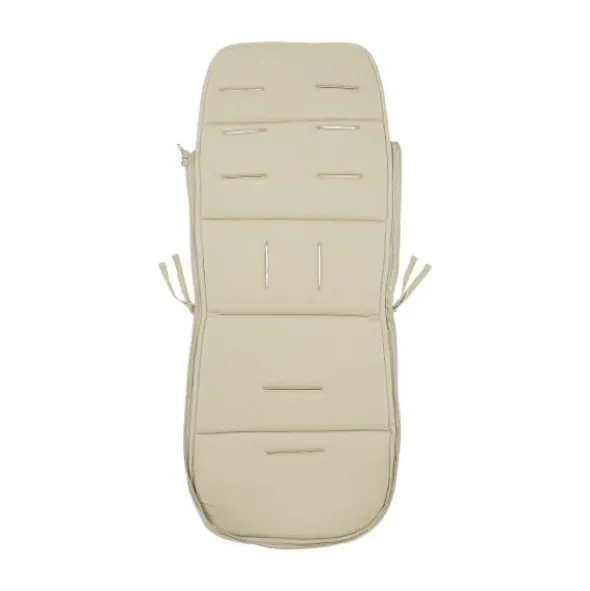 Meyco Baby Buggy Voetenzak en Inlegger - Uni - Sand - 45x130 cm