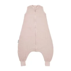Meyco Baby Jumper Ongevoerde Slaapzak - 80 cm - Hydrofiel - Soft Pink