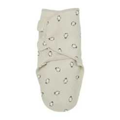 Meyco Baby Penguin Inbakerdoek - 4-6 Mnd - Soft Sand