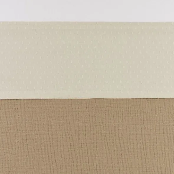Meyco Baby Plume Ledikantlaken - 100 x 150 cm - Soft Sand
