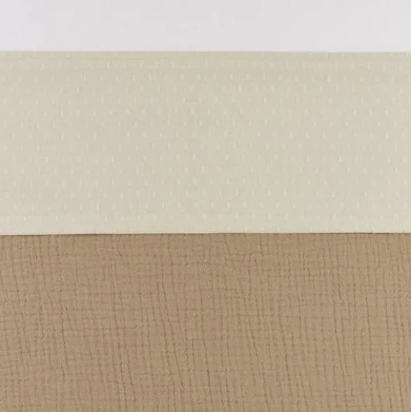 Meyco Baby Plume Wieglaken - 75 x 100 cm - Soft Sand