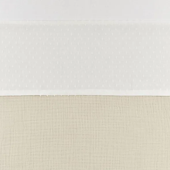 Meyco Baby Plume Wieglaken - 75 x 100 cm - Offwhite