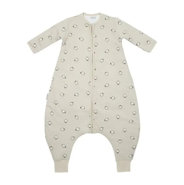 Meyco Baby Slaapzak Jumper Winter Penguin Soft Sand 104 cm