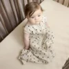 Meyco Baby Sweet Heart Zomerslaapzak - 60 cm - Soft Sand/Black