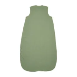 Meyco Baby Uni baby slaapzak gevoerd - pre-washed hydrofiel - olive green - 60cm | Babypark