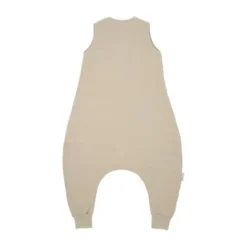 Meyco Baby Uni baby winter slaapoverall jumper - pre-washed hydrofiel - sand - 92cm