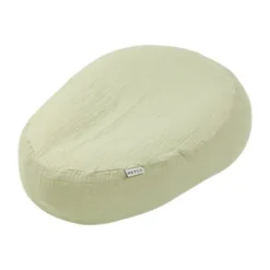 Meyco Baby Uni relaxhoes voor voedingskussen - pre-washed hydrofiel - soft olive 259.000.70.00