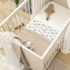 Meyco Baby Waffle Ledikantdeken - 100 x 150 cm - Sand